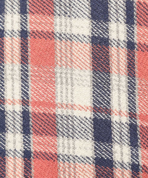 BAYFLOW(ベイフロー)の「カリフォルニアチェックシャツ(シャツ/ブラウス・メンズ・ベージュ/マルーン/オリーブ・MEDIUM/LARGE)」の11枚目の写真