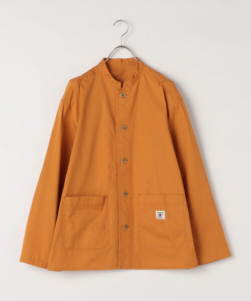 FREDY MAC（フレディーマック）の「【FREDYMAC SUNDAY TOOLS WEAR】バンドカラーシャツ／スタンドカラーカバーオール（シャツ/ブラウス・メンズ・ブラウン/オリーブ/オレンジ/ブルー/キナリ・M/L）」の5枚目の写真