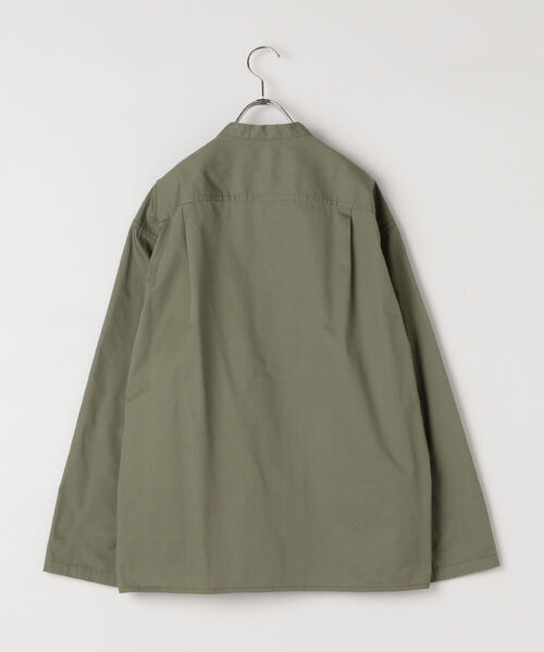 FREDY MAC（フレディーマック）の「【FREDYMAC SUNDAY TOOLS WEAR】バンドカラーシャツ／スタンドカラーカバーオール（シャツ/ブラウス・メンズ・ブラウン/オリーブ/オレンジ/ブルー/キナリ・M/L）」の7枚目の写真