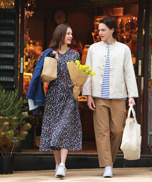 FREDY MAC（フレディーマック）の「【FREDYMAC SUNDAY TOOLS WEAR】バンドカラーシャツ／スタンドカラーカバーオール（シャツ/ブラウス・メンズ・ブラウン/オリーブ/オレンジ/ブルー/キナリ・M/L）」の20枚目の写真