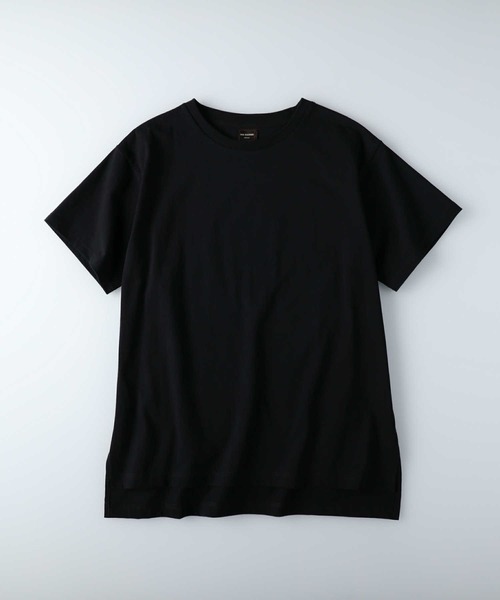 RAG MACHINE（ラグマシーン）の「【RAG MACHINE】スリットビッグシルエットTシャツ（Tシャツ/カットソー・レディース・ブラック/ライトグレー/ホワイト・S/M/L）」の10枚目の写真