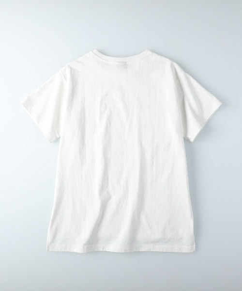 RAG MACHINE（ラグマシーン）の「【RAG MACHINE】スリットビッグシルエットTシャツ（Tシャツ/カットソー・レディース・ブラック/ライトグレー/ホワイト・S/M/L）」の12枚目の写真