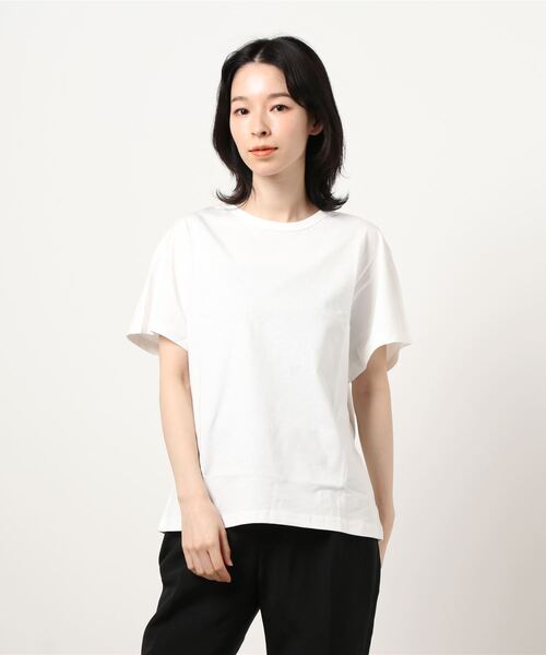 コットン100％シンプル半袖Tシャツ