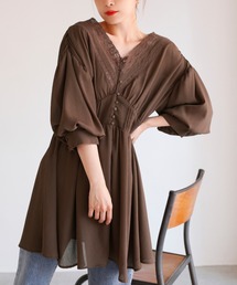 レディースのシャツ ブラウス ブラウン 茶色系 ボタンダウン ファッション通販 Zozotown