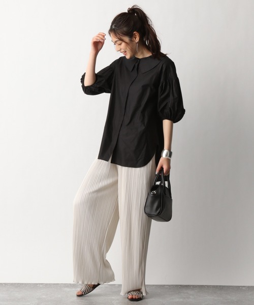 グローバルワーク　ブラウス GLOBAL WORK（グローバルワーク）の「袖バルーンブラウス8分袖