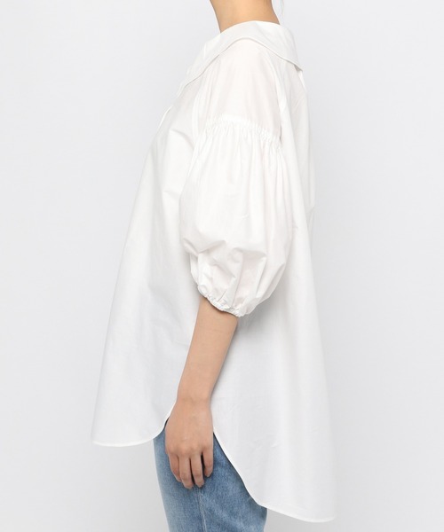 GLOBAL WORK（グローバルワーク）の「コットン付け襟ブラウス