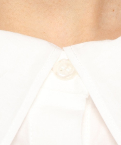 GLOBAL WORK（グローバルワーク）の「コットン付け襟ブラウス/939890（シャツ/ブラウス・レディース・ホワイト/ブラック/ベージュ・FREE）」の22枚目の写真