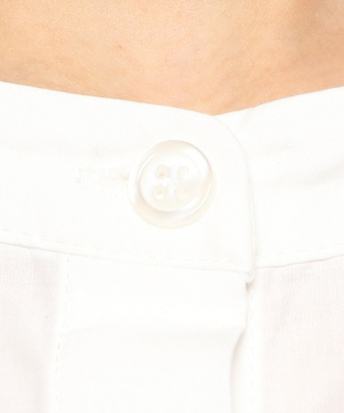 GLOBAL WORK（グローバルワーク）の「コットン付け襟ブラウス/939890（シャツ/ブラウス・レディース・ホワイト/ブラック/ベージュ・FREE）」の9枚目の写真