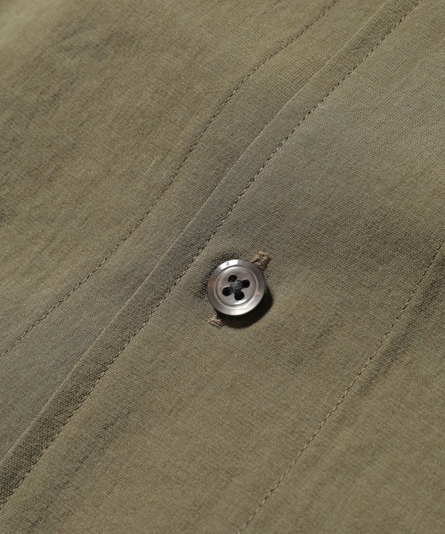 MEN'S BIGI（メンズビギ）の「接触冷感 七分袖カッタウェイシャツ（シャツ/ブラウス・メンズ・ライトベージュ/カーキ/ブルー系その他・1/2/3/4）」の17枚目の写真