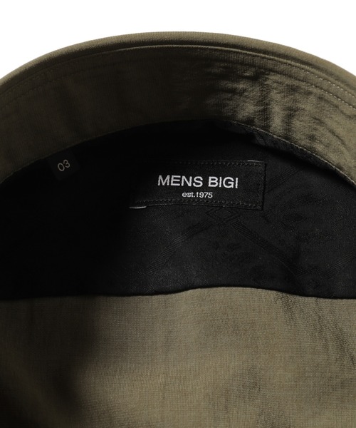 MEN'S BIGI（メンズビギ）の「接触冷感 七分袖カッタウェイシャツ（シャツ/ブラウス・メンズ・ライトベージュ/カーキ/ブルー系その他・1/2/3/4）」の19枚目の写真