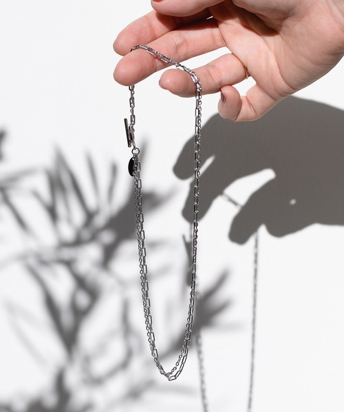 A part by（アパートバイ）の「チェーン2レンネックレス　941890（ネックレス・レディース・シルバー/ゴールド・FREE）」の2枚目の写真