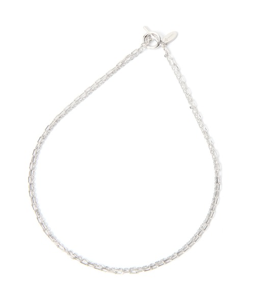 A part by（アパートバイ）の「チェーン2レンネックレス　941890（ネックレス・レディース・シルバー/ゴールド・FREE）」の5枚目の写真