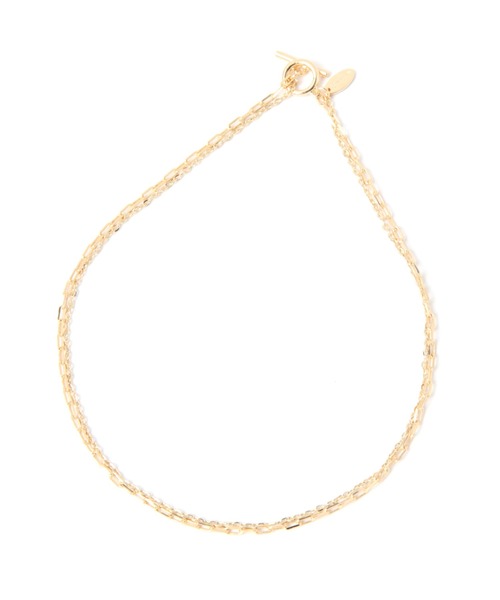 A part by（アパートバイ）の「チェーン2レンネックレス　941890（ネックレス・レディース・シルバー/ゴールド・FREE）」の3枚目の写真