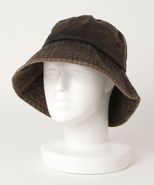 WEGO（ウィゴー）の「WEGO/ピグメントバケットハット（ハット・レディース・ブラック系その他/ブラウン系その他・FREE）」の5枚目の写真