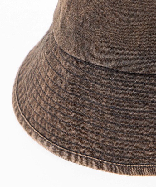 WEGO（ウィゴー）の「WEGO/ピグメントバケットハット（ハット・レディース・ブラック系その他/ブラウン系その他・FREE）」の10枚目の写真