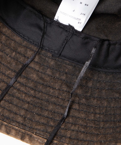 WEGO（ウィゴー）の「WEGO/ピグメントバケットハット（ハット・レディース・ブラック系その他/ブラウン系その他・FREE）」の4枚目の写真