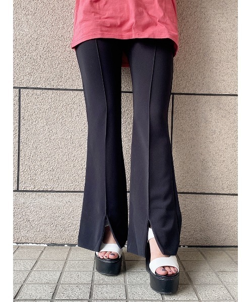 one way(ワンウェイ)の「【oneway Jeans】センターベンツパンツ(その他パンツ・レディース・ベージュ/ブラック/ライトピンク/パープル・FREE)」の7枚目の写真