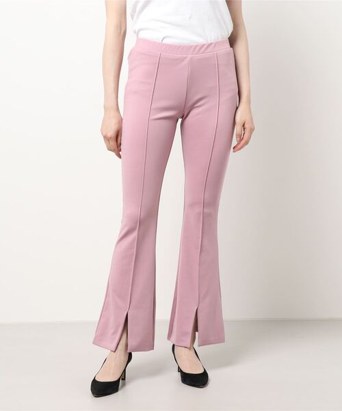 one way(ワンウェイ)の「【oneway Jeans】センターベンツパンツ(その他パンツ・レディース・ベージュ/ブラック/ライトピンク/パープル・FREE)」の10枚目の写真