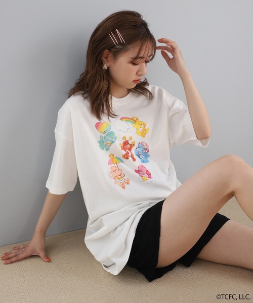 セール】ケアベアTM/アソートプリントTee（Tシャツ/カットソー）｜one