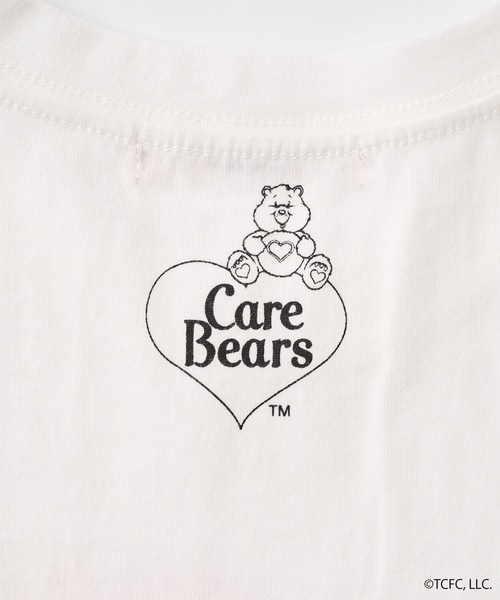 one after another NICE CLAUP（ワンアフターアナザーナイスクラップ）の「ケアベアTM/アソートプリントTee（Tシャツ/カットソー・レディース・ピンク/オフホワイト/サックスブルー・FREE）」の17枚目の写真