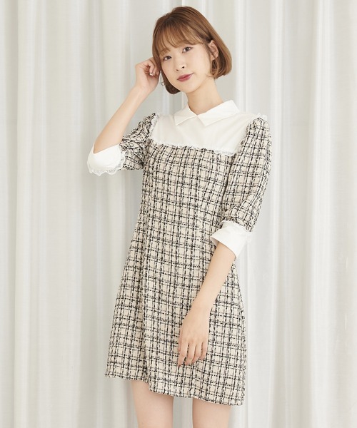 セール ブランド古着 7分袖ワンピース ワンピース Titty Co ティティーアンドコー のファッション通販 Zozoused