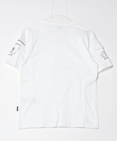 AVIREX（アヴィレックス）の「【WEB限定】ファティーグ Vネック Tシャツ/SS FATIGUE V-NECK T-SHIRT/アヴィレックス/AVIREX（Tシャツ/カットソー・メンズ・オリーブ/Black/White/ブラック/ホワイト/ネイビー・SMALL/X-LARGE/MEDIUM/LARGE/XX-LARGE）」の8枚目の写真