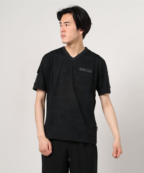 ファティーグ  Vネック Tシャツ ／FATIGUE V-NECK T-SHIRT WEB限定】ファティーグVネックティーシャツ/ FATIGUE V-NECK T