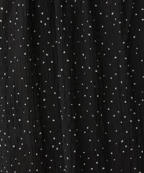 LEPSIM（レプシィム）の「サラサラシャーリングブラウス　949069（シャツ/ブラウス・レディース・ホワイト×ブラック/グレイッシュベージュ/グリーン/ライトパープル・FREE）」の18枚目の写真