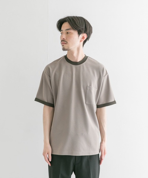 URBAN RESEARCH（アーバンリサーチ）の「クールアムンゼンクルーネック Tシャツ（Tシャツ/カットソー・メンズ・ミント/ブラウン系その他/ブルー系その他・MEDIUM/LARGE）」の22枚目の写真