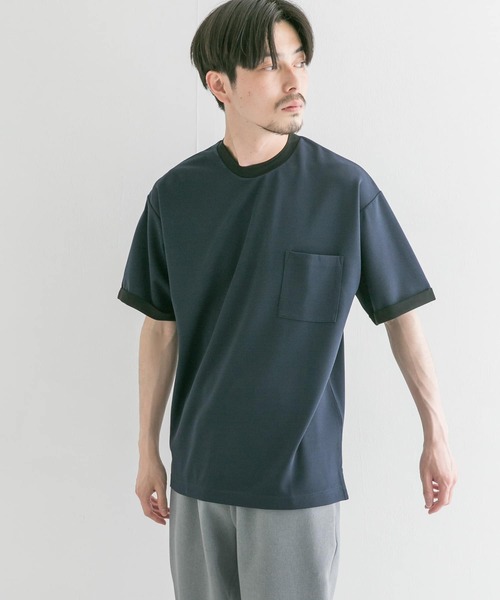 URBAN RESEARCH（アーバンリサーチ）の「クールアムンゼンクルーネック Tシャツ（Tシャツ/カットソー・メンズ・ミント/ブラウン系その他/ブルー系その他・MEDIUM/LARGE）」の3枚目の写真