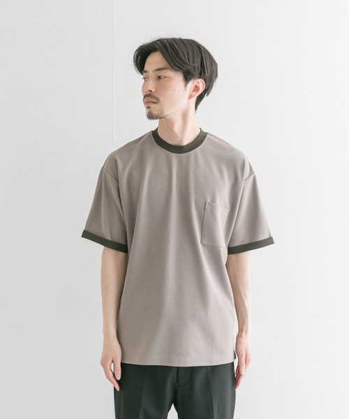 URBAN RESEARCH（アーバンリサーチ）の「クールアムンゼンクルーネック Tシャツ（Tシャツ/カットソー・メンズ・ミント/ブラウン系その他/ブルー系その他・MEDIUM/LARGE）」の17枚目の写真