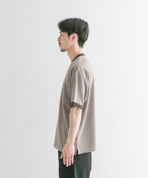 URBAN RESEARCH（アーバンリサーチ）の「クールアムンゼンクルーネック Tシャツ（Tシャツ/カットソー・メンズ・ミント/ブラウン系その他/ブルー系その他・MEDIUM/LARGE）」の11枚目の写真