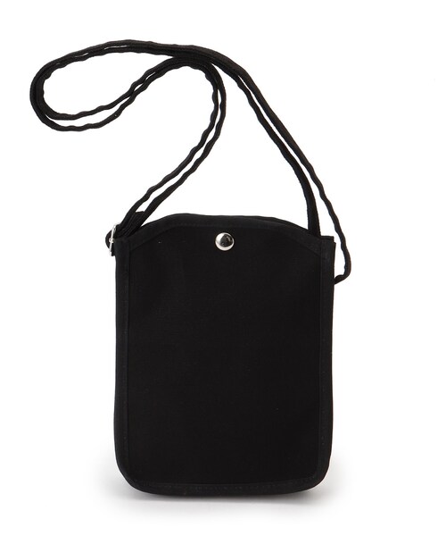 SHOO・LA・RUE（シューラルー）の「◆ビニール×キャンバスミニショルダー（ショルダーバッグ・レディース・ブラック/ピンク系/サンドベージュ/ナチュラル/ブルー・00）」の9枚目の写真