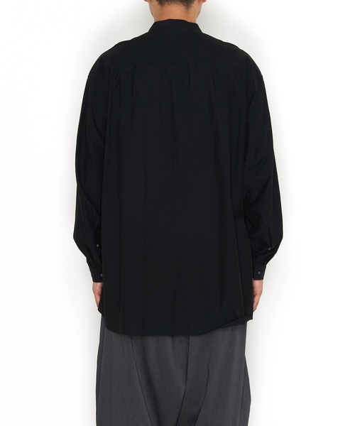 WHITE MOUNTAINEERING（ホワイトマウンテニアリング）の「【White Mountaineering】BROAD BAND COLLAR LONG SLEEVES SH（シャツ/ブラウス・メンズ・ネイビー/ホワイト/ブラック・0/1）」の10枚目の写真