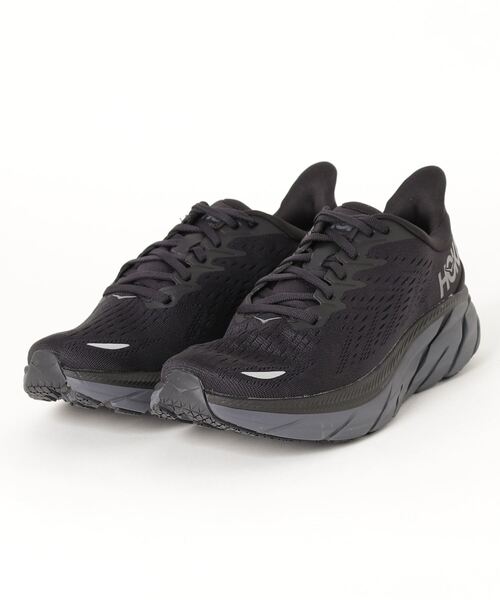 HOKA(ホカ)の「CLIFTON 8 1119393(スニーカー・メンズ・ブラック系その他・28.5cm/28.0cm/25.5cm/30.0cm/26.5cm/27.0cm/27.5cm/26.0cm/25.0cm/29.0cm)」の1枚目の写真
