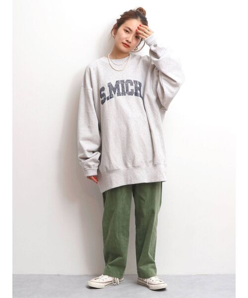 Ungrid（アングリッド）の「コーデュロイタックパンツ（その他パンツ・レディース・グリーン/パープル/キャメル・FREE）」の8枚目の写真