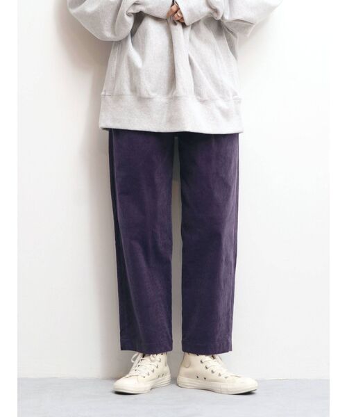 Ungrid（アングリッド）の「コーデュロイタックパンツ（その他パンツ・レディース・グリーン/パープル/キャメル・FREE）」の22枚目の写真