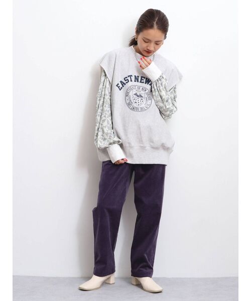 Ungrid（アングリッド）の「コーデュロイタックパンツ（その他パンツ・レディース・グリーン/パープル/キャメル・FREE）」の19枚目の写真