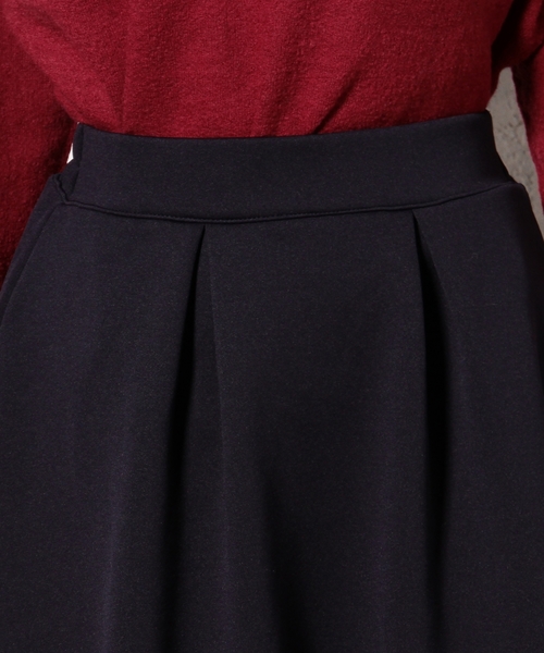 green label relaxing（グリーンレーベルリラクシング）の「GC ウラキモウ ワイド スカート ◆（スカート・レディース・ブラック/ネイビー・フリー）」の7枚目の写真