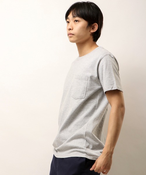 Goodwear(Since1983)(グッドウェア)の「Goodwear(Since1983) スリムFIT 杢半袖TEE(Tシャツ/カットソー・メンズ・ライトグレー・M/L)」の12枚目の写真