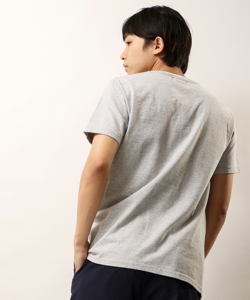 Goodwear(Since1983)(グッドウェア)の「Goodwear(Since1983) スリムFIT 杢半袖TEE(Tシャツ/カットソー・メンズ・ライトグレー・M/L)」の3枚目の写真
