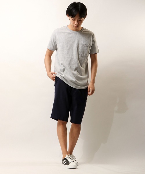 Goodwear(Since1983)(グッドウェア)の「Goodwear(Since1983) スリムFIT 杢半袖TEE(Tシャツ/カットソー・メンズ・ライトグレー・M/L)」の5枚目の写真