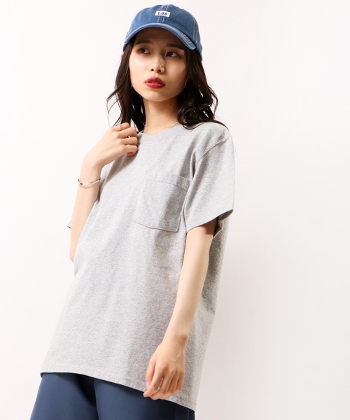 Goodwear(Since1983)(グッドウェア)の「Goodwear(Since1983) スリムFIT 杢半袖TEE(Tシャツ/カットソー・メンズ・ライトグレー・M/L)」の9枚目の写真