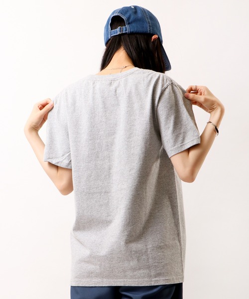 Goodwear(Since1983)(グッドウェア)の「Goodwear(Since1983) スリムFIT 杢半袖TEE(Tシャツ/カットソー・メンズ・ライトグレー・M/L)」の10枚目の写真