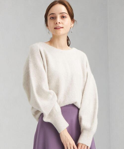 green label relaxing(グリーンレーベルリラクシング)の「FX 2WAY プルオーバー ニット カーディガン(カーディガン/ボレロ・レディース・ネイビー/ライム/ナチュラル・FREE)」の2枚目の写真