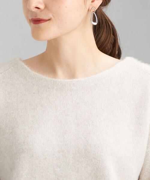 green label relaxing(グリーンレーベルリラクシング)の「FX 2WAY プルオーバー ニット カーディガン(カーディガン/ボレロ・レディース・ネイビー/ライム/ナチュラル・FREE)」の6枚目の写真