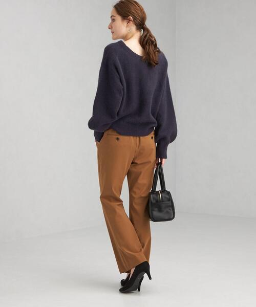 green label relaxing(グリーンレーベルリラクシング)の「FX 2WAY プルオーバー ニット カーディガン(カーディガン/ボレロ・レディース・ネイビー/ライム/ナチュラル・FREE)」の16枚目の写真