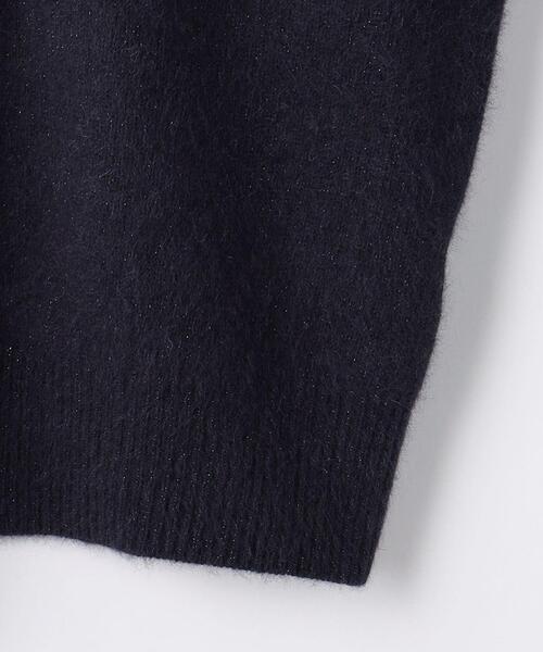 green label relaxing(グリーンレーベルリラクシング)の「FX 2WAY プルオーバー ニット カーディガン(カーディガン/ボレロ・レディース・ネイビー/ライム/ナチュラル・FREE)」の9枚目の写真