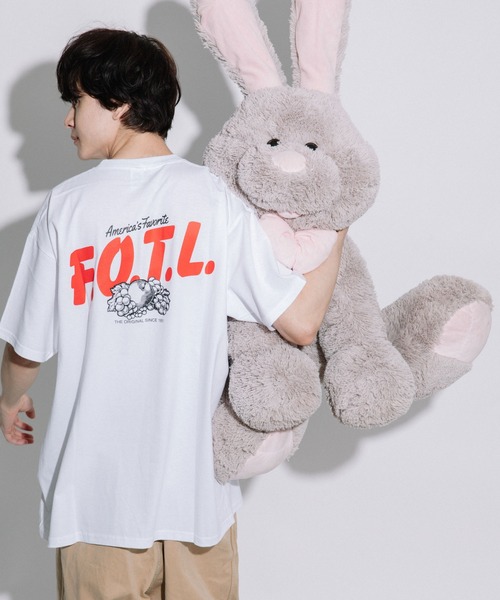 FRUIT OF THE LOOM(フルーツオブザルーム)の「SOUVENIR Tシャツ / 半袖 / バック / プリント / ロゴ / ワンポイント / カジュアル / ユニセックス(Tシャツ/カットソー・メンズ・C/F/D/I/G/H/A/B/J/E・M/L/XL)」の7枚目の写真