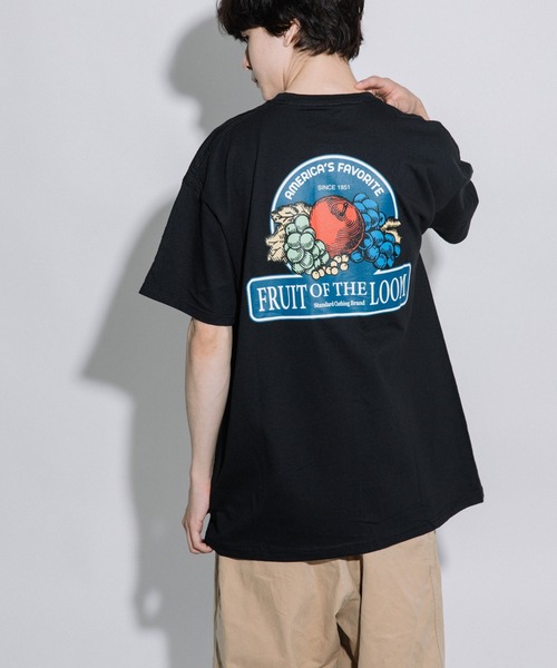 FRUIT OF THE LOOM(フルーツオブザルーム)の「SOUVENIR Tシャツ / 半袖 / バック / プリント / ロゴ / ワンポイント / カジュアル / ユニセックス(Tシャツ/カットソー・メンズ・C/F/D/I/G/H/A/B/J/E・M/L/XL)」の10枚目の写真